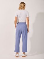 Calça Nilo Linho Azul Caribe