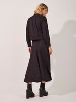 Jaqueta Ana Bella Malha Nobu Preto