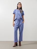Calça Olivia Twill Bari Blue Jeans