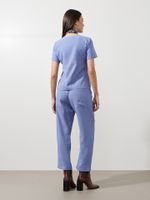 Calça Olivia Twill Bari Blue Jeans