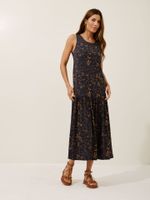 Vestido Madison Malha Fria Orion Dourado 