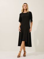 Vestido Pamela Malha Fria Preto