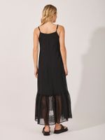 Vestido Poliana Flam Bord Preto