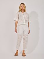 Calça Catarina Off White