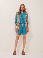 Shorts Paris Viscose Estampa Costa