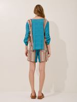 Shorts Paris Viscose Estampa Costa