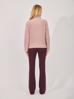 Blusa Gola Alta July Tricot Nude