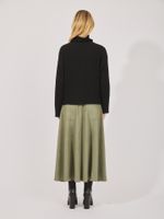 Blusa Gola Alta July Tricot Preto