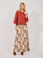 Blusa Isis Tricot Laranja