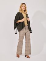 Poncho Tricot Verde