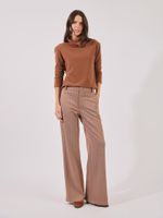 Calça Maxine Malha Tech Sepia