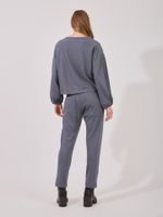Calça Clara Malha Colonne Cinza