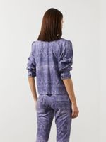 Jaqueta Vermont Malha Nobu Mistério Roxo