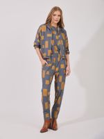 Jaqueta Maggie Malha Fria Geometria Urbana