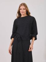 Blusa Lucy Malha Colonne Preto