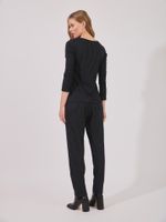 Blusa Deia Malha Colonne Preto