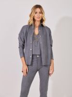 Camisa Cony Malha Nobu Cinza