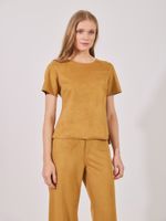Blusa Brenda Malha Nobu Mascavo