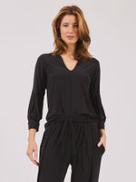 Blusa Pietra Malha Fria Preto