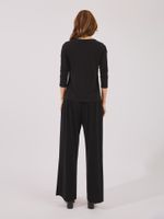 Blusa Alessa Malha Fria Preto