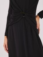 Vestido Monaco Malha Fria Preto