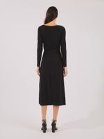 Vestido Monaco Malha Fria Preto