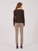 Blusa Any Tricot Café