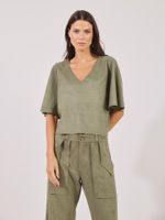 Blusa Mirian Malha Nobu Verde
