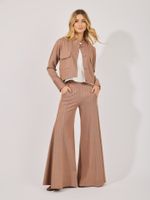 Calça Tuca Malha Tech Sepia