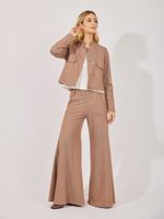 Calça Tuca Malha Tech Sepia