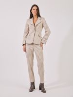 Blazer Megan Malha Tech Areia