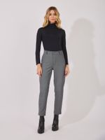 Calça Jane Malha Tech Lista Azul