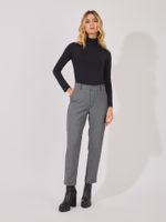 Calça Jane Malha Tech Lista Azul