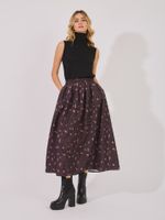 Saia Carlota Nylon Onça Classica