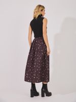 Saia Carlota Nylon Onça Classica