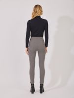 Calça Nani Malha Crepe Cinza
