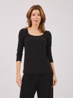 Blusa Alessa Malha Fria Preto
