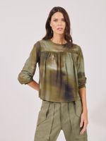 Blusa Houston Malha Fria Estampa Nevoa Urbana