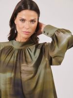 Blusa Elisabeth Malha Fria Estampa Nevoa Urbana