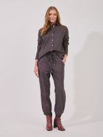 Calça Naomi Kent Café