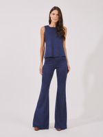 Calça Flare Amelie Malha Nobu Marinho