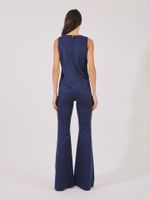 Calça Flare Amelie Malha Nobu Marinho