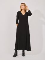 Vestido Ingrid Malha Marc Preto