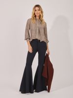 Blusa Margot Malha Fria Estampa Clássico Concreto