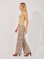 Calça Pantalona Cargo Clássico Concreto