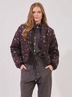 Jaqueta Iara Nylon Onça Clássica