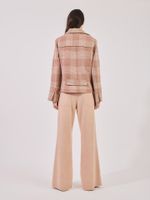 Calça Melissa Malha Nobu Areia Rose