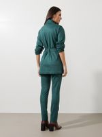 Calça Mari Malha Nobu Verde Esmeralda 