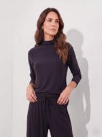 Blusa Francis Malha Fria Preto