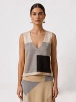 Blusa Grazi Malha Nobu  Quadro